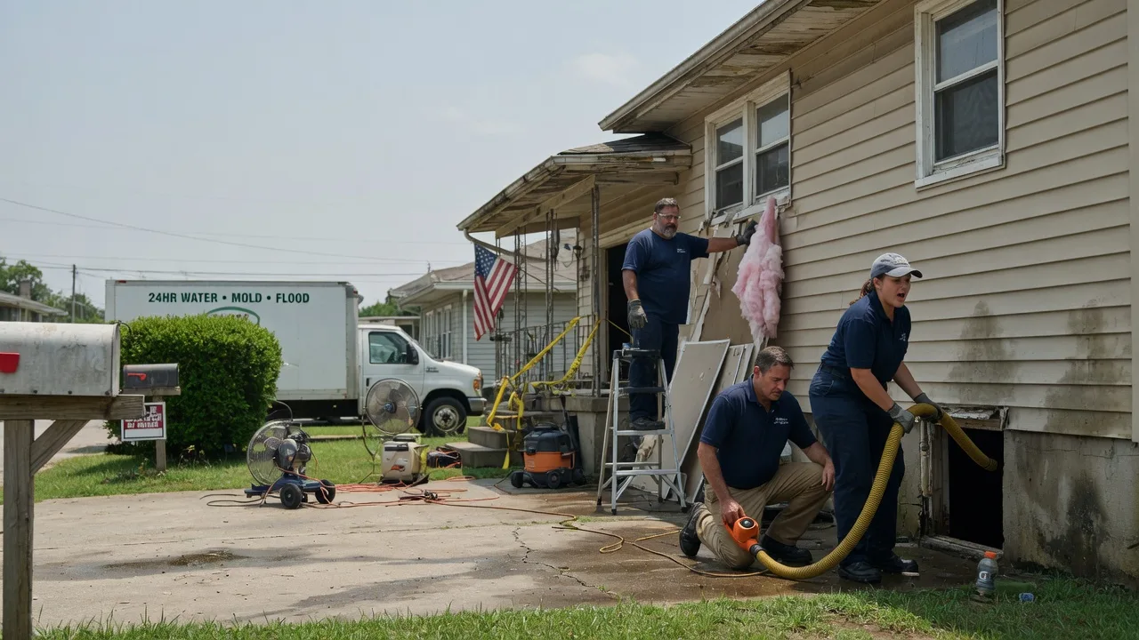 Water Damage Repair in Oakland Mills, PA near me